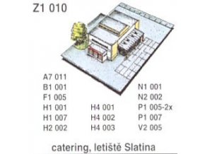 Catering, letiště Slatina