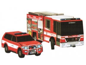 CAS 20 S1T Mercedes Benz Econic 4x2 + Vea Mitsubishi Pajero