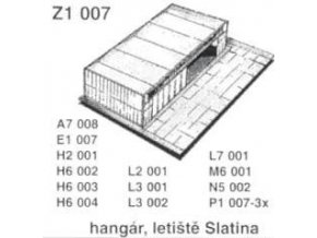 Hangár, letiště Slatina