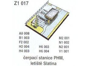 Čerpací stanice PHM, letiště Slatina