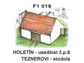 Holetín - usedlost čp. 6 Teznerovi - stodola