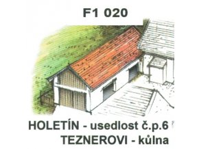 Holetín - usedlost čp. 6 Teznerovi - kůlna