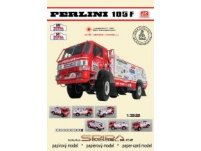 Perlini 105F - Rally Paris - Sirte - Le Cap 1992 #500 #501