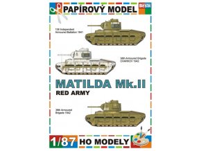 Matilda Mk.II (3x) - (Rudá armáda / Red Army)