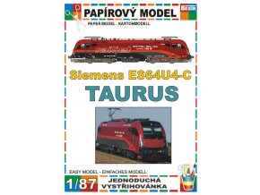 ES64U4-C - Taurus - elektrická lokomotiva