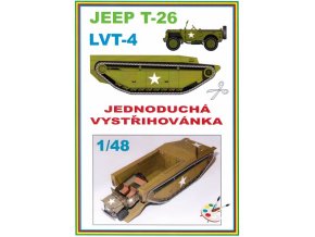 Jeep T-26 + LVT-4