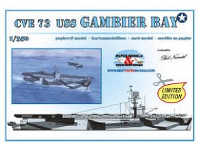 CVE 73 USS Gambier Bay + 6x TBM Avenger