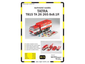Tatra T815 TA 26 265 8x8.1R - technické vozidlo HZS SŽDC