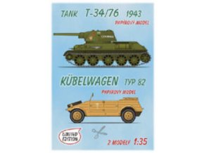 T-34/76 1943 + Kübelwagen typ 82