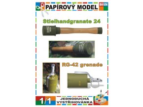 Stielhandgranate + RG-42 Granata (Granáty)