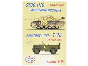 Stug III G + Jeep T-26