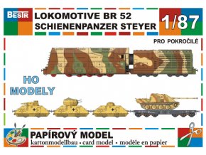 BR 52, Steyr Schwerer Schienen Panzer, Ssys 50t, Jagdpanther