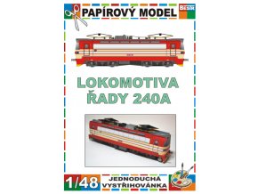 ř. 240 - elektrická lokomotiva (S 499.1)