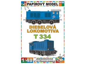 T 334 - dieselová lokomotiva