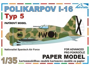 Polikarpov I-16 typ 5 - Španělsko