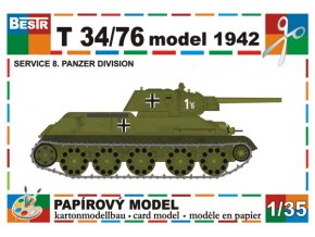 T-34/76 model 1942 - service 8 panzer division