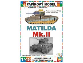 Matilda Mk.II - Afrika korps 1942