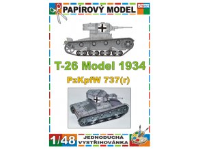 T-26 model 1934 PzKpfw 737(r)