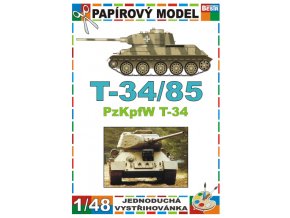 T-34/85 1941 PzKpfw T-34