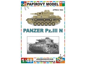 Panzer Pz.III N - Afrika 1942