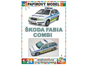 Škoda Fabia Combi - městská policie