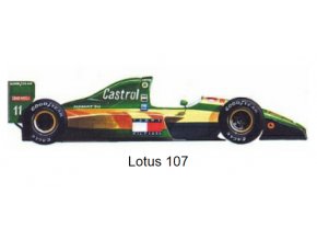 Lotus 107 - GP Japan | Canada 1992