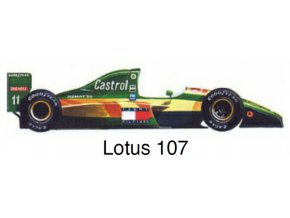 Lotus 107 - GP Japan 1992