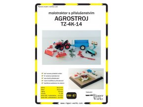 Agrostroj TZ-4K-14 - malotraktor