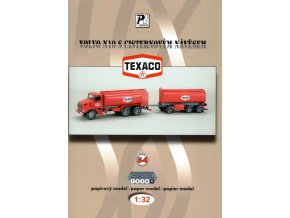 Volvo N10 s cisternovým přívěsem „Texaco“