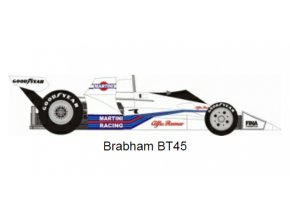 Brabham BT45 White