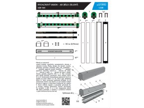 rychlíkový vagon AB - 1. a 2. třída
