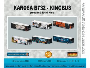 Karosa B732 - Kinobus 6 ks