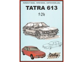 Tatra 613 - červená