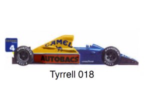 Tyrrell 018 - GP Japan 1989