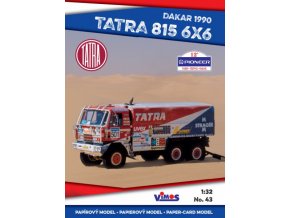 Tatra 815 6x6 - Dakar 1990 #501
