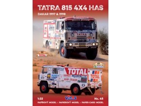 Tatra 815 4x4 HAS Dakar 1997 #403 nebo Dakar 1998 #419