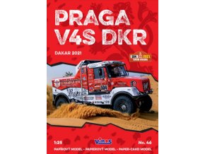 Praga V4S DKR - Dakar 2021 #504 M 1:25