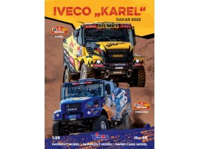 Iveco Powerstar 6400 "Karel" - Dakar 2022 #503 #531 M 1:25