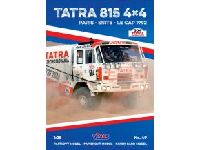 Tatra 815 4x4 - Dakar 1992 #504 M 1:25