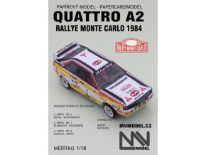Audi Quattro A2, Rallye Monte Carlo 1984,  #1 (1_18)