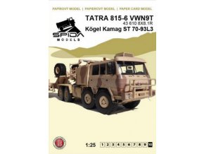 Tatra 815-6 VWN9T + Kögel Kamag - tankový tahač s návěsem