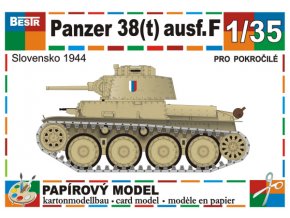 Panzer 38 (t) Ausf.F - Slovensko 1944