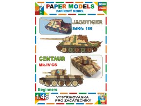 Jagdtiger SdKfz 186 + Centaur Mk.IV CS