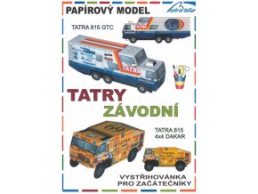 Tatra 815 GTC + Tatra 815 4x4 Dakar (Tatry závodní)