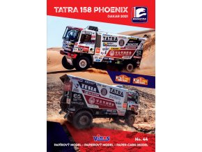 Tatra 158 Phoenix - Dakar 2021 Saudi Arabia #514 #517 M 1:25