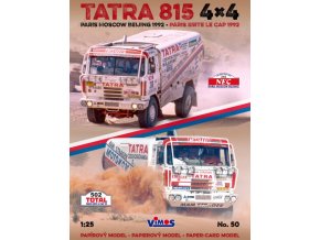 Tatra 815 4x4 - Dakar 1992 #310 #502 M 1:25