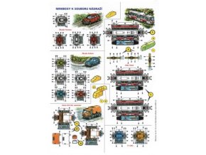 4x Škoda Forman + 5x Škoda Felicie + 2x Škoda 1203 + 2x Tatra 815 K6 + 3x ČKD T6A5