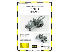 Praga V3S AV-3 - vyprošťovací automobil