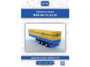 BSS NV 31.23.22 - valníkový návěs