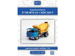 Š 706 MTS 24 + KDH 320 P - autodomíchávač